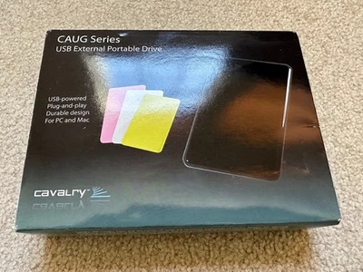 Cavalry CAUG Series 500GB USB 2.0 External Portable Hard Drive  PINK - Image 1 of 4