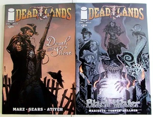 Deadlands Lot of 2 #Death Was Silent 1, Black Water 1 2011 Image One-Shot Comics - Picture 1 of 1