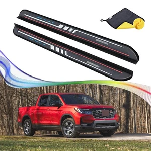 Fit Honda Ridgeline 2017-2026 Running Boards Side Step Pedals Nerf Bar W/Bracket - Picture 1 of 15