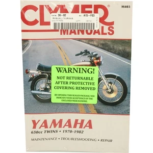 Clymer Yamaha Repair Manual - M403 - Picture 1 of 2