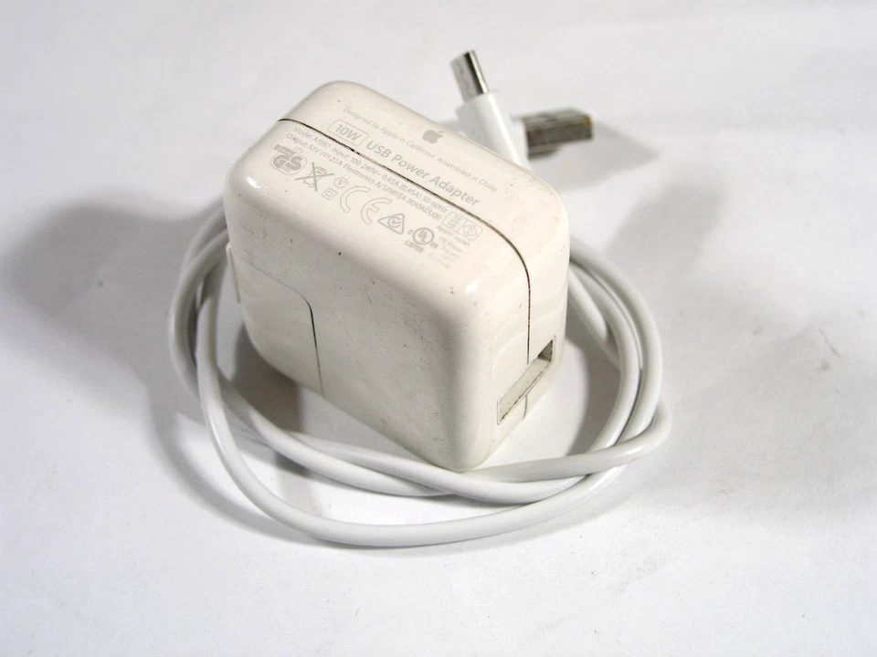 Adaptador de corriente USB Apple 10W + cable de carga cargador de pared para iPhone iPad iPod Foto 1 de 1