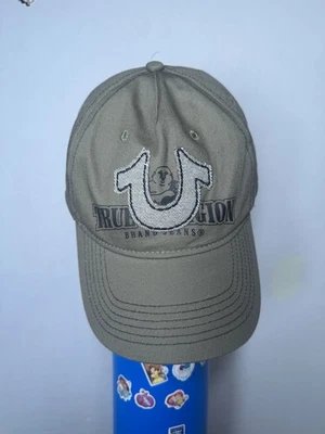 Gorra True Religion Buda Herradura Bordada Verde Oliva Para Hombre *NUEVA* $69 Foto 1 de 4