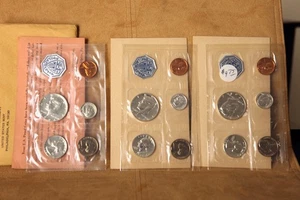 1964 Mint PROOF Set Trio. All 3 sets "P" (Philadelphia) SEE BEAUTIFUL PHOTOS! - Picture 1 of 23