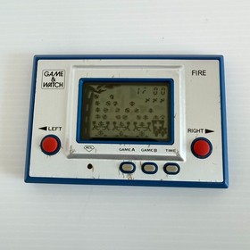 Nintendo FR-27 Game and Watch Fire Tested Works Japan Used Vintage