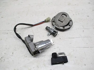 89 Yamaha YX 600 Radian used Lock Set Ignition Switch Gas Cap Seat Loc 1989-1990 - Picture 1 of 6