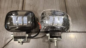 BrightBeam 2pcs Off Road LED Adjustable Mounted Lights Projector Style Black 30W - Picture 1 of 10