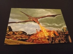 2024 Game of Thrones Drogon & Daenerys SkethchaFEX 1/1 Sketch Card Jim Faustino - Picture 1 of 7