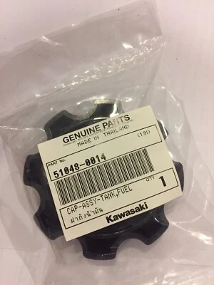 Tapa del tanque de combustible Kawasaki Kx65 Kx85 Kx100 Klx110 genuina nueva 51048-0014 Foto 1 de 3