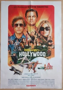 Once Upon a Time in Hollywood ORIGINAL Spanish 2019 DS POSTER Quentin Tarantino - Imagen 1 de 2