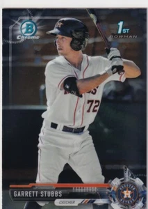 2017 BOWMAN CHROME 1ST RC GARRETT STUBBS HOUSTON ASTROS FIRST (QTY) S4138B - Picture 1 of 2