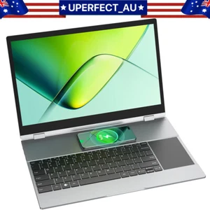 UPERFECT X 15.6" 120HZ Portable USB C HDMI Touch Monitor LAPDOCK FOR SAMSUMG DEX - Picture 1 of 13