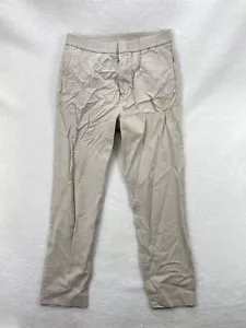 COS Tapered Trousers Men’s 32R Beige Elastic Waist Cotton Blend Casual Pants - Picture 1 of 7