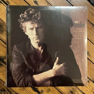 LP RECORD ALBUM DON HENLEY BUILDING THE PERFECT BEAST "NEW SEALED" - Image 1 of 2