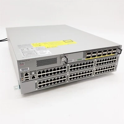 Cisco Nexus 93218TX 96-Port Gigabit Ethernet Network Switch w/N9K-M12PPQ Module - Image 1 of 4