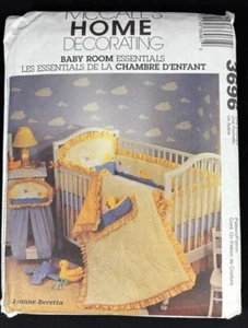3696 MCCALL'S HOME DECORATING BABY ROOM ESSENTIALS JUST DUCKY UNCUT Pattern - Picture 1 of 2