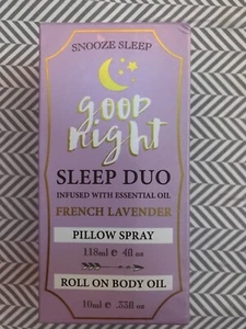 HOME & BODY COMPANY Sleep Duo Good Night French Lavender Pillow Spray & Body Oil - Picture 1 of 3
