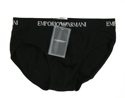 Emporio Armani 240972 Hombre Clásico Calzoncillo Ropa Interior Negro Talla XXL (US 46) Foto 1 de 2
