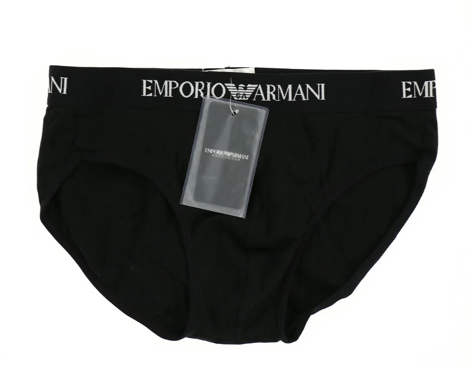 Emporio Armani 240972 Hombre Clásico Calzoncillo Ropa Interior Negro Talla XXL (US 46) Foto 1 de 2