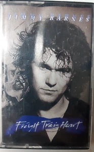 Jimmy Barnes Freight Train Heart Cassette Tape Features Driving Wheels-Seven Da - Picture 1 of 6