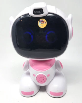 Interactive Children Talking Robot AI Education Pink Model H09 - Image 1 of 4