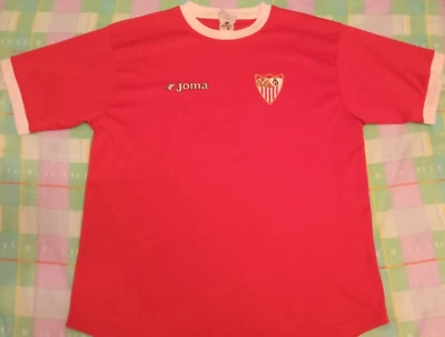 Camiseta Shirt Maillot Trikot SEVILLA FC Joma Vintage Size M/L Dorsal nº 14 - Imagen 1 de 4