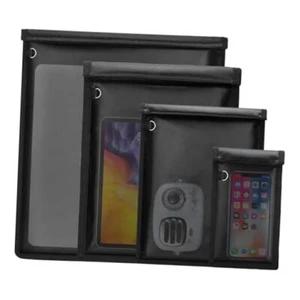 Large Faraday Bags- 4 Pack Faraday Cages for Laptops & Tablets & Phones & Black - Picture 1 of 7