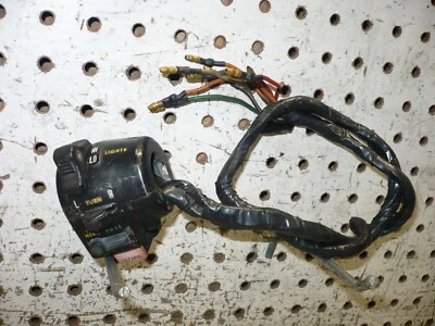 KAWASAKI 80 81 82 83 1980 KZ1000 KZ550A LEFT HANDLE SWITCH HORN TURN SIGNALS OEM - Image 1 of 4