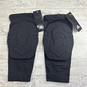 2 Adidas Techfit Climalite Negro Deporte Compresión Acolchado Rodilla Manga Talla XLT - Imagen 1 de 5