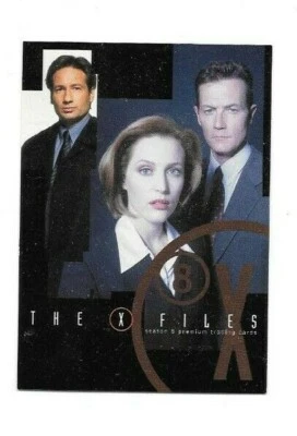 2001 THE X FILES SEASON 8 PROMO CARD XF8-1 FREE SHIPPING  - Image 1 of 2