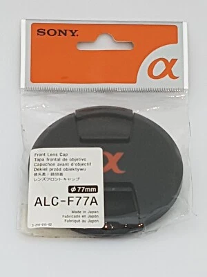 Sony alpha logoed front lens cap 77mm  ALC-F77A - Image 1 of 3