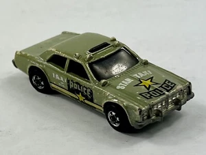 Vintage Hot Wheels 1977 POLICE STAR TAXI CAB Color Changer Car Malaysia GA - Picture 1 of 9