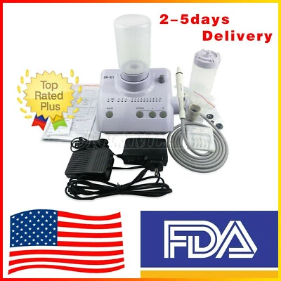 For Cavitron Dental Portable Ultrasonic Piezo Scaler 2*Bottles fit EMS Handpiece - Image 1 of 4