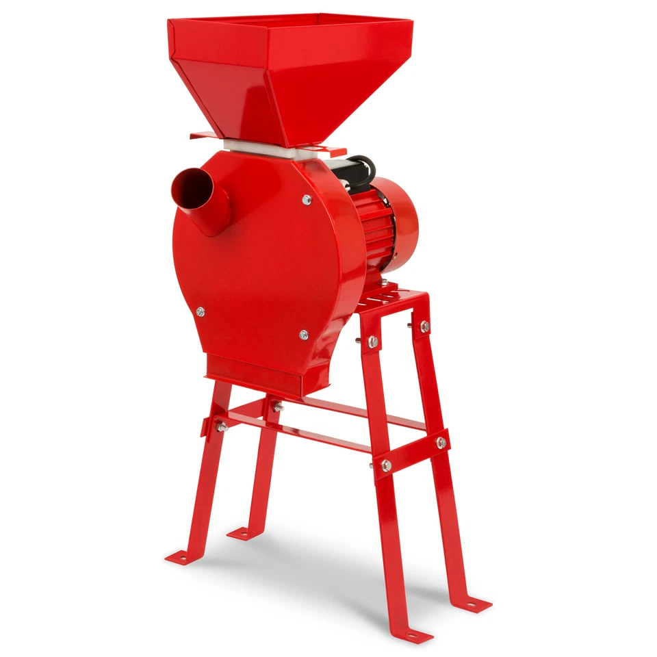 EBERTH Elektrische Getreidemühle 1100W, Schrotmühle, Zerkleinerer für Getreide