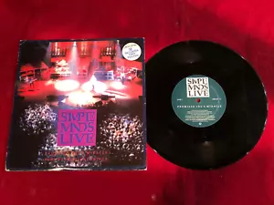 SIMPLE MINDS PROMISED YOU A MIRACLE +1 U.K 10" LIMITED EDITION WITH POSTER - Picture 1 of 3