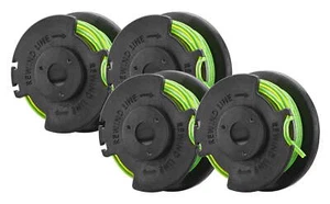 4 Pack .080" Line and pre-wound Spool for Auto-Feed String Trimmers - Picture 1 of 3