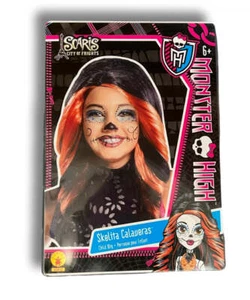 NEW - Monsters High Skelita Calaveras Childs Wig Fancy Dress  - Picture 1 of 1
