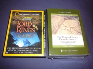 Teaching Co Great Courses DVDs WESTERN LITERARY CANON CONTEXT new + BONUS - Imagen 1 de 4