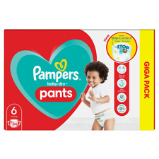 COUCHES CULOTTES BABY DRY PANTS PAMPERS GIGA PACK TAILLE 6 / 84 COUCHES