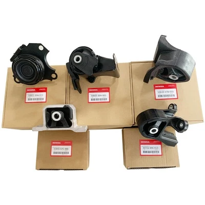 OEM! 5x Engine Motor Mount Set For 2002-2006 Honda CR-V 2.4L 4WD Automatic Trans - Image 1 of 4