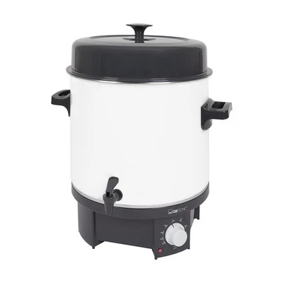 Stérilisateur à bocaux 25L 1800W Clatronic EKA 3338 Blanc - Photo 1/4