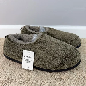 Gara Tia Fuzzy Hausschuhe Herren 9 Braun Kuschelig Slipper Haus Schuhe Indoor Outdoor Neu - Bild 1 von 12