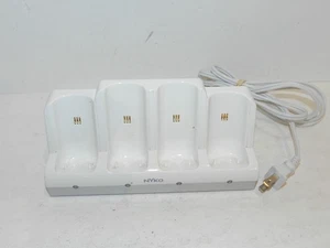 Wii Nyko Controller Charge Station Quad 87060-A50 White Dock 4 Controller - Picture 1 of 2