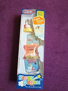 NIP Little Tikes Story Dream Machine Cluck Cluck Collection 3 Story Cartridges - Picture 1 of 9
