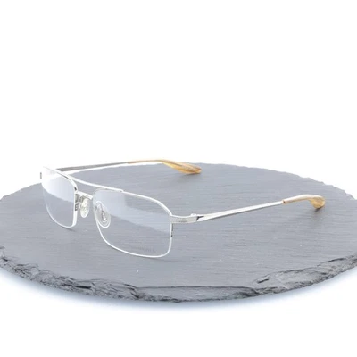 Authentic Barton Perreira Men´s Glasses Frame "NEWTON" 52-17-135 Silver VIDEO! - Image 1 of 4