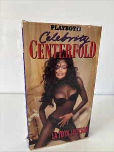 Play Boy Celebrity Video Centerfold LA TOYA JACKSON Is Right Model VHS Tape - Picture 1 of 4