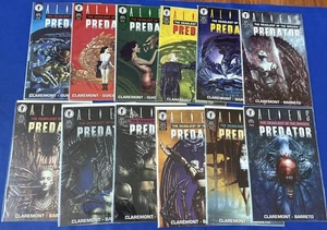 #A36 ALIENS/PREDATOR: DEADLIEST OF SPECIES #1-12 COMPLETE LOT - Picture 1 of 19