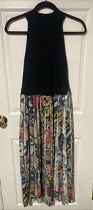 Ted Baker Corino Mockable Pleated Dress in Black Size 1 US 4 - Picture 1 of 14