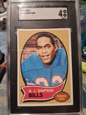 1970 Topps O.J. Simpson #90 - Image 1 of 2