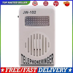 Głośny dźwięk Telefon Ringer Wzmacniacz z jasnym migającym światłem Wzmacniacz telefoniczny - Zdjęcie 1 z 11