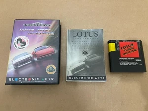 Lotus Turbo Challenge - Sega Mega Drive CIB Pal Version Fast Despatch Next Day - Picture 1 of 21